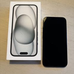 iPhone 15 – 128GB – Black – Good Used  Condition 