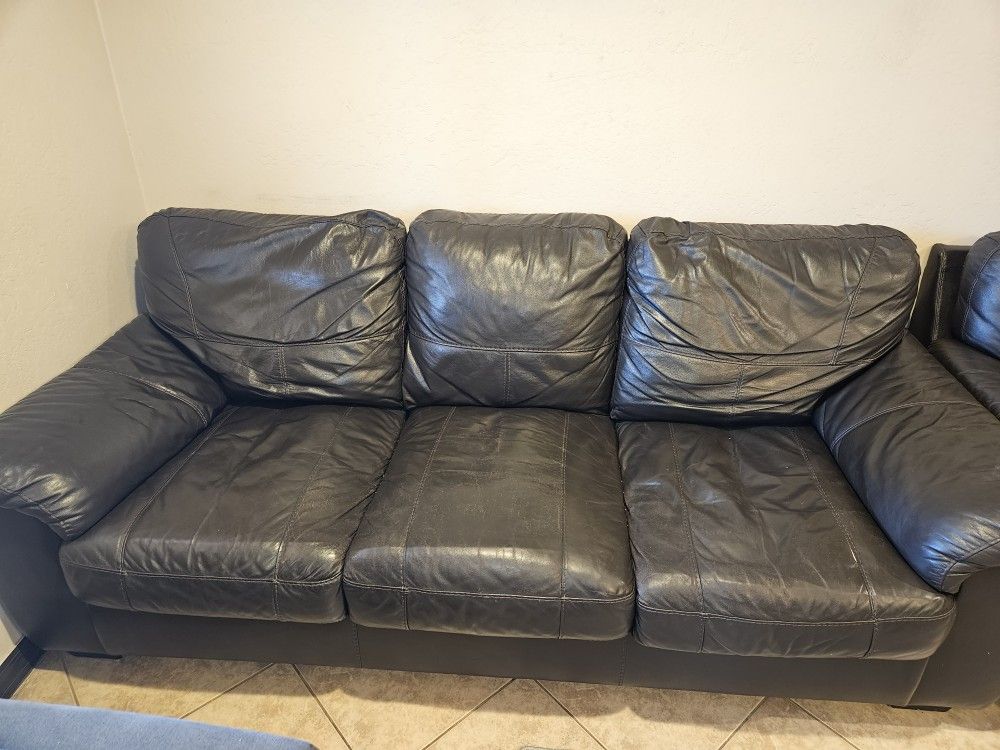 Ashley Leather Couches