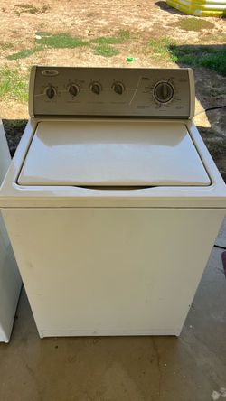 Whirlpool washer with agitator