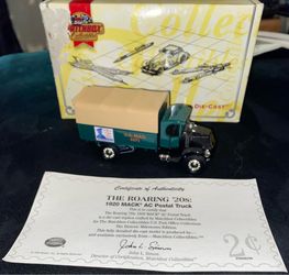 1995 Matchbox 1920 Green Mack AC U.S. Mail Truck 1:43 (READ DESC)
