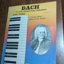BACH 17 Easiest Piano Selections
