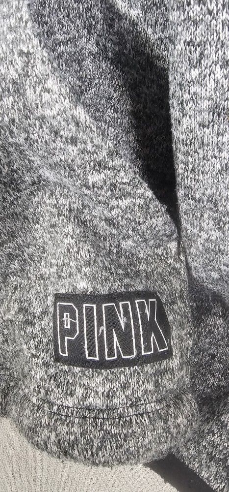 Victorias Secret PINK Logo Drawstring Tightening Bottom Shirt- Size Medium