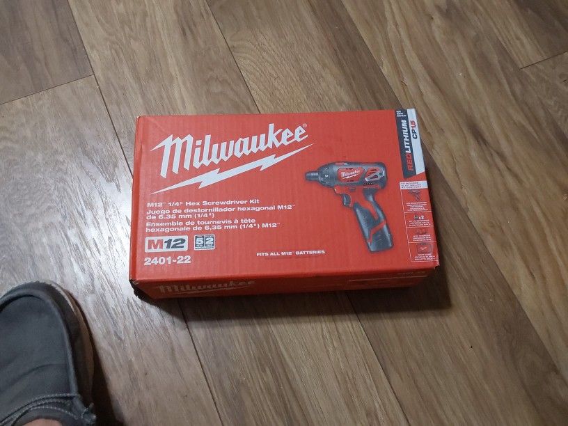 New Milwaukee M12