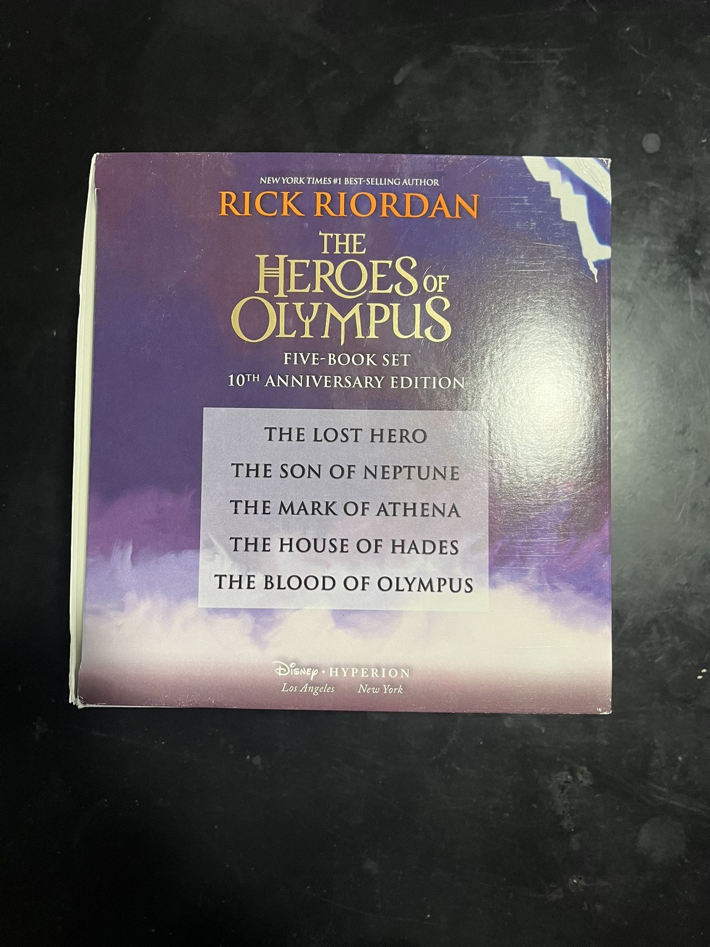 Heroes of Olympus Paperback Boxed Set