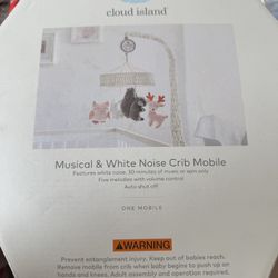 Musical And White Noise Crib Mobile