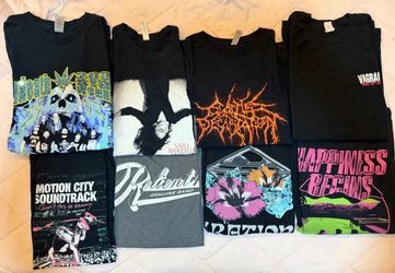Official Band Shirts $8