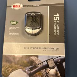 Bell Platinum Series Wireless Speedometer