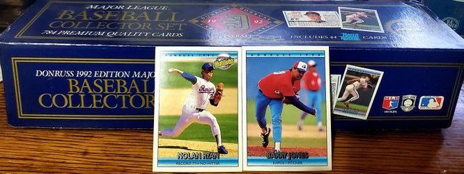 COMPLETE SET OF 1992 DONRUSS BASEBALL CARD 