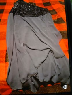 Blue Short Cut Dress