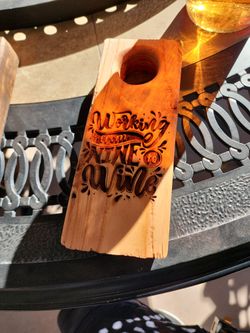 Floating Wine Bottle Stand 