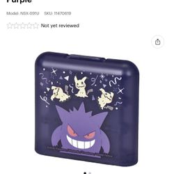 Nintendo Switch Game Case