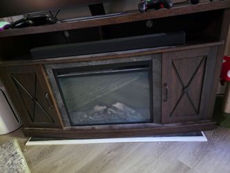 Electric Fireplace/Entertainment Center