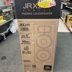 JBL JRX225 Speakers