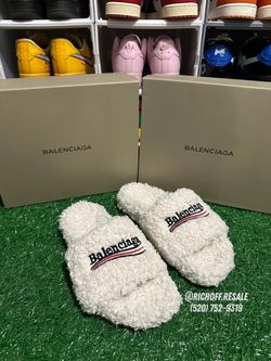 Balenciaga slides White