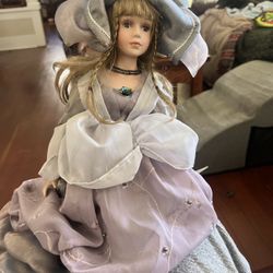 Duck House Heirloom Porcelain Doll  Victorian Collection 18” Tall