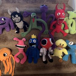 Rainbow Friends Plush Toys Stuffed Animals 