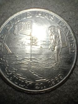 Apollo 11 Medallion - Real Space Flown Metal! ($22 ea) ORIGINAL AUTHENTIC PIECE OF HISTORY PRICELESS