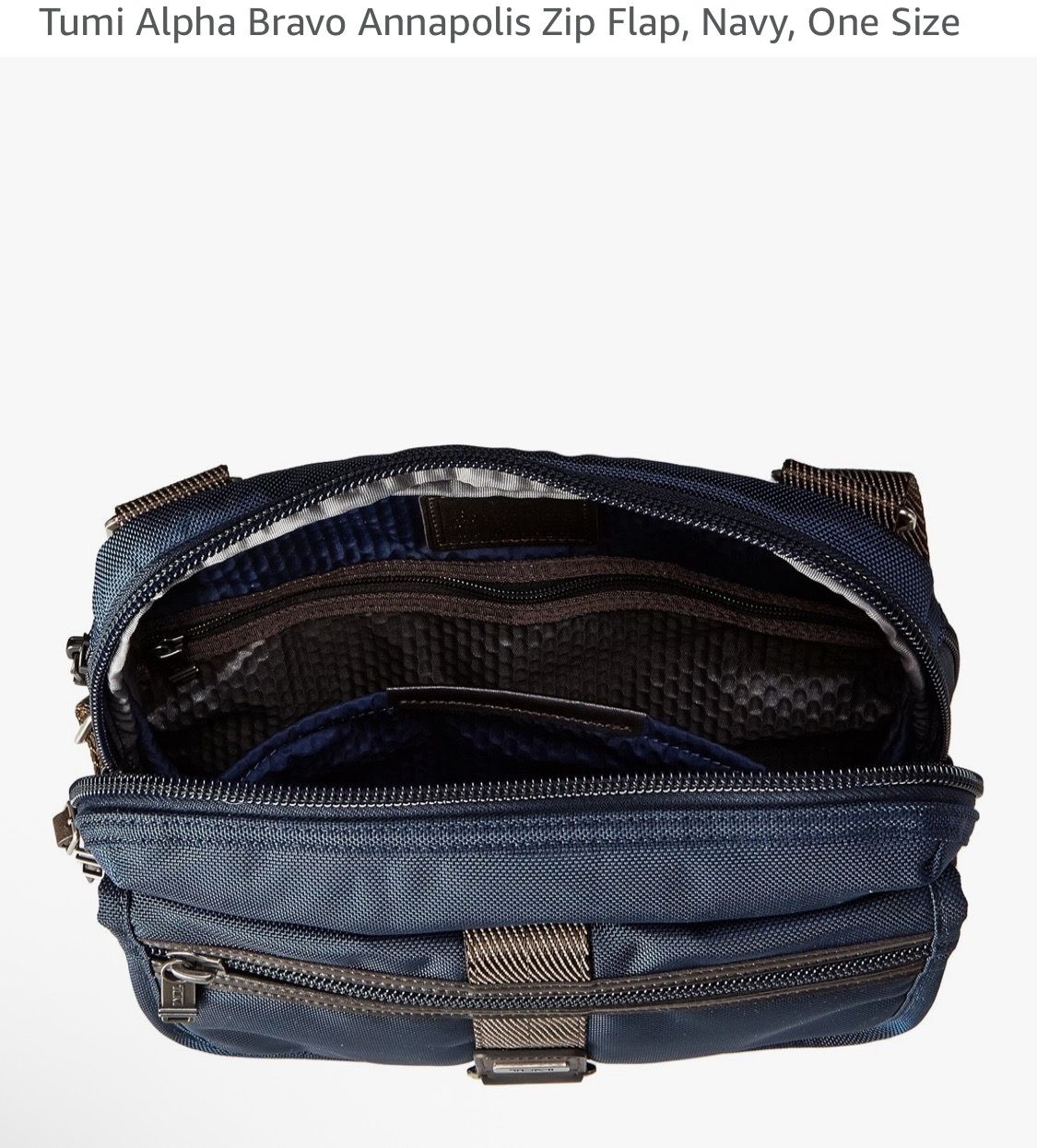 Tumi Alpha Bravo Annapolis Zip Flap, Navy for Sale in Queens, NY