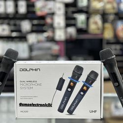 Elevate Your Audio: Dual UHF Wireless Microphone System! 