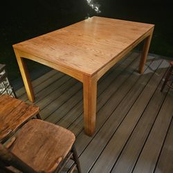 Solid Oak Table No Chairs