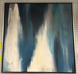 Z Gallerie Let Me Go I Canvas Artwork 31.5”x31.5”