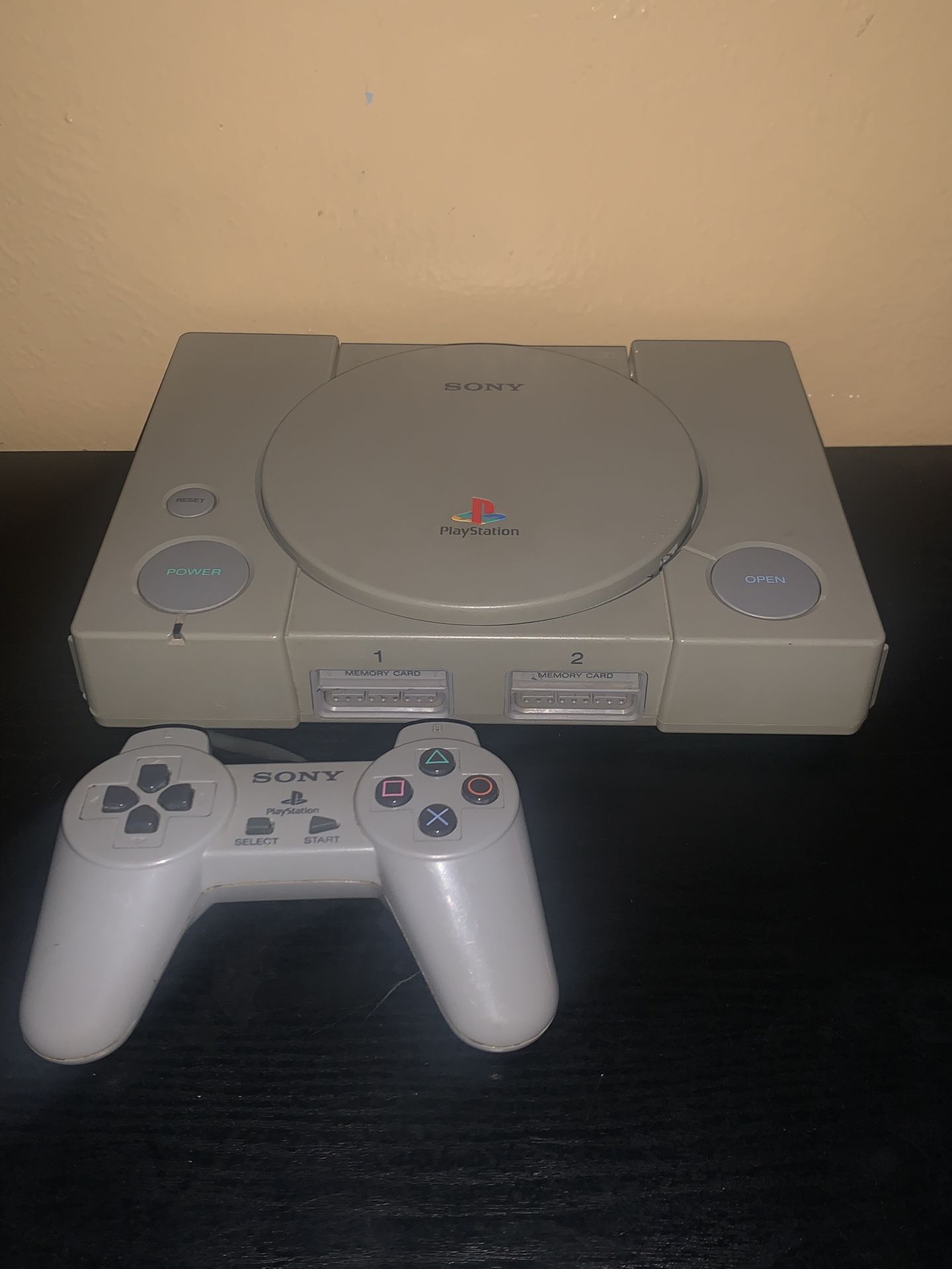 PlayStation 1 Video Game Bundle System Working For Sale