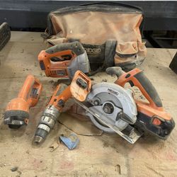 Ridgid Cordless Power Tools 