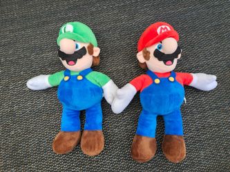 Mario and Luigi Plush Stuffed Toys Set