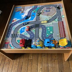 Imaginarium Wood Frame Activity Table with reversible  top 