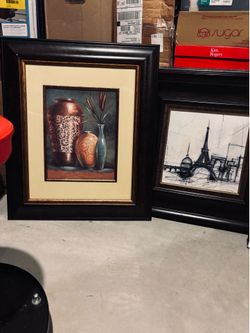 Beautiful picture and wood frames