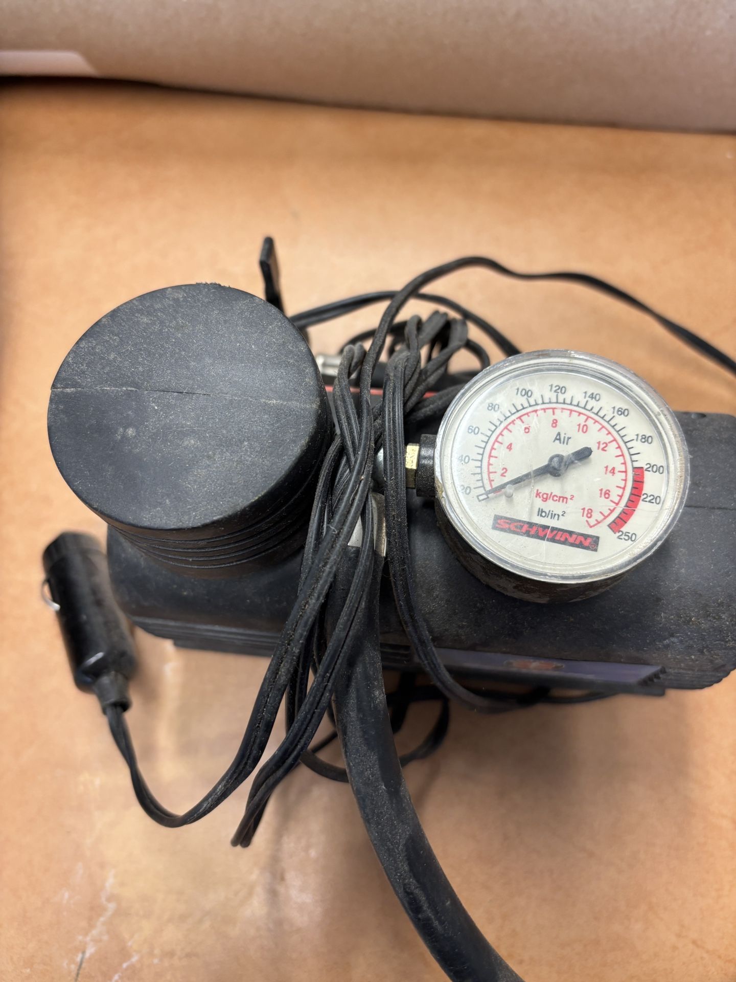 Bike Pump-Car Charging
