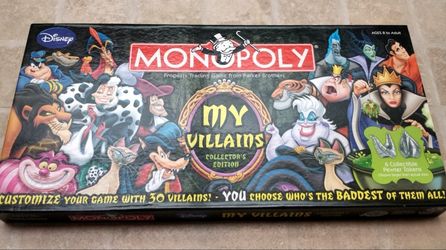 My Disney Villains Monopoly