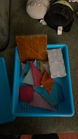 Magnetic Tiles Building Set Mixed Pieces