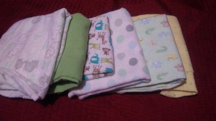 6 sabanitas de bebe