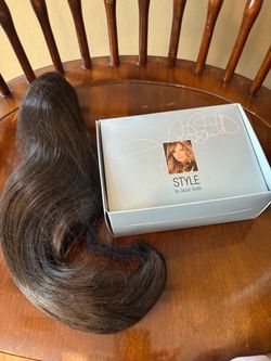 hair pieces style by Jaclyn Smith.