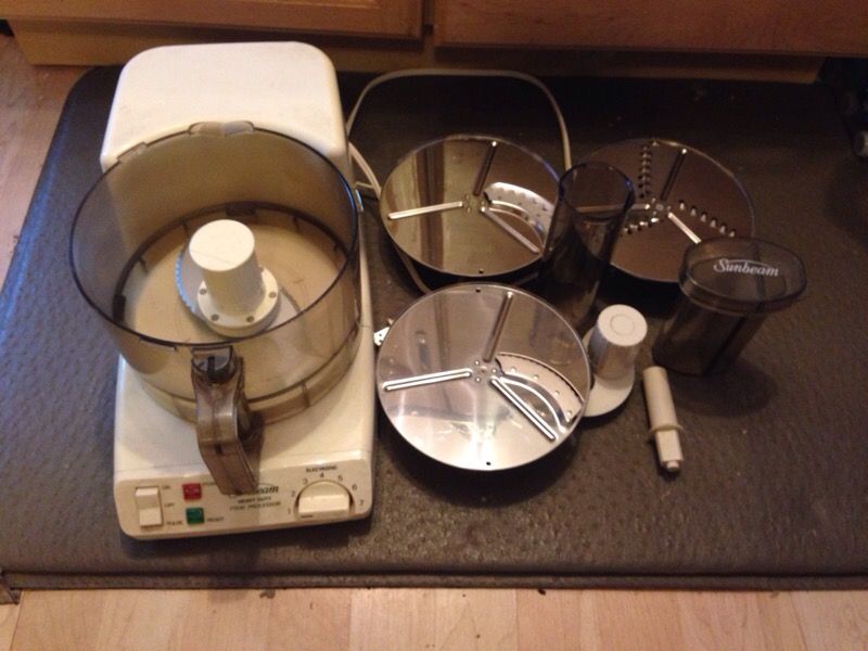 Sunbeam Heavy Duty Food Processor Model # 14031