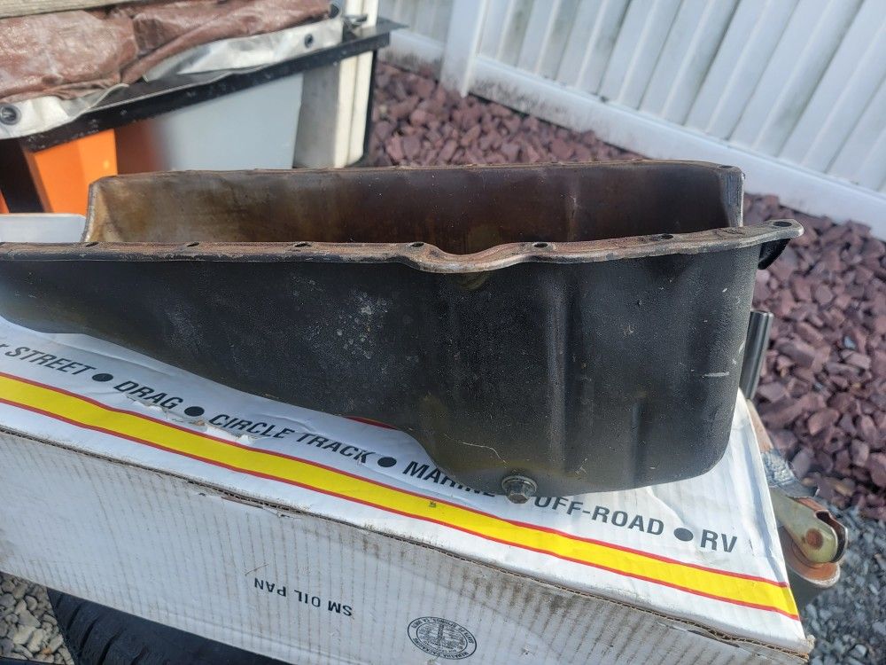Oil Pan Stock 68-79 Chevy Nova