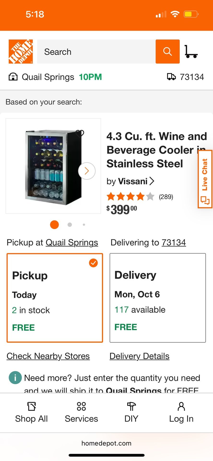 3.5 Cubit Ft Wine And Beverage Cooler