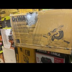 Dewalt Sliding Mitter Saw 12" New