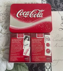 Coca Cola playing cards 2-sets