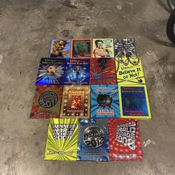 15 Ripley’s Believe It Or Not Books & Guinness World Record Books