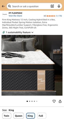 King Firm Mattress