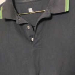 Polo Black  Short Sleeve Shirt From Gap. 