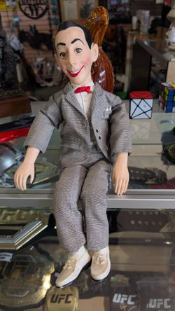 Pee Wee Herman Vintage 1987 18 inch PULL-STRING Talking Doll Voice is Distorted