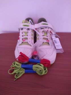 Adidas Forum Low The Grinch Dr.Seuss Green White Red Men Sneaker Size 10