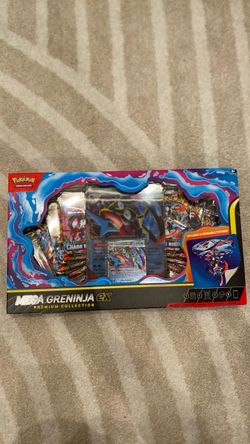 Pokémon Mega Greninja EX Premium Collection Box