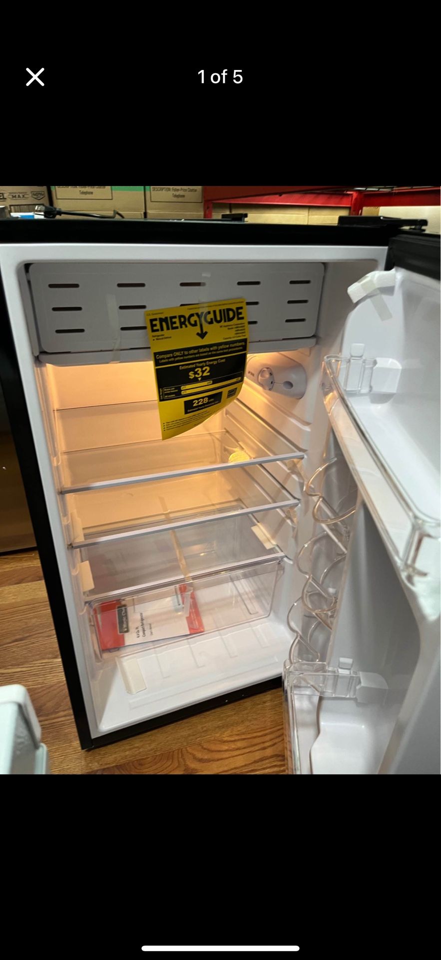 Magic chef 4.4 cu ft mini fridge