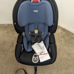 Britax Boulevard ClickTight Convertible Car Seat Blue Contour(SafeWash) Fabric

