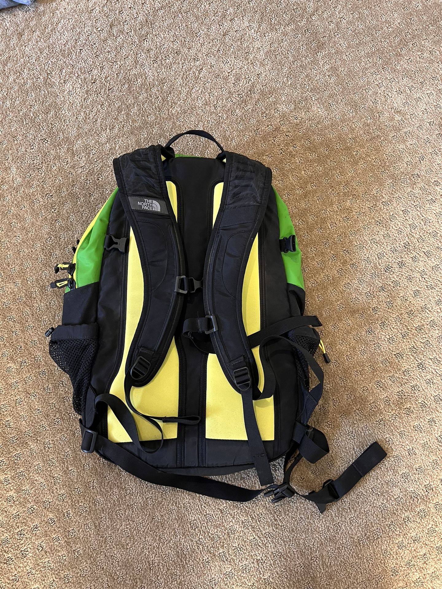 lime green north face backpack The Recon the pack also features plenty of room for storing gear including a protective laptop sleeve and a front compartment with internal organization The North Face Jester, One