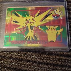 1999 Pokémon Pocket Monsters Bandai Stickers 